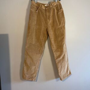 VTG Bill Blass Jeanswear Tan Corduroy Pants | SZ 12P